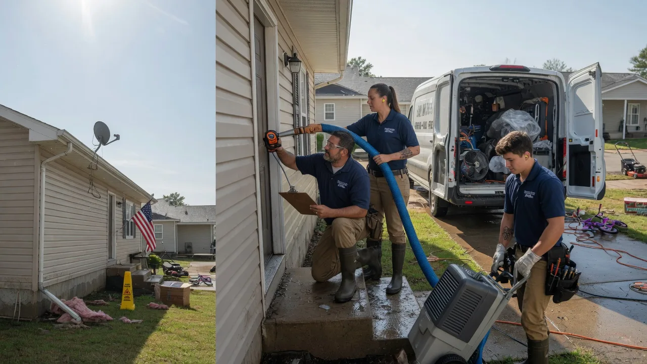 Ceiling Water Damage Restoration in Panama, OK near me